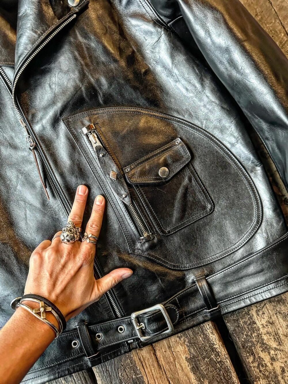 FINE CREEK & CO】Harris（ハリス）horse 入荷1940年代Dポケ×ホース