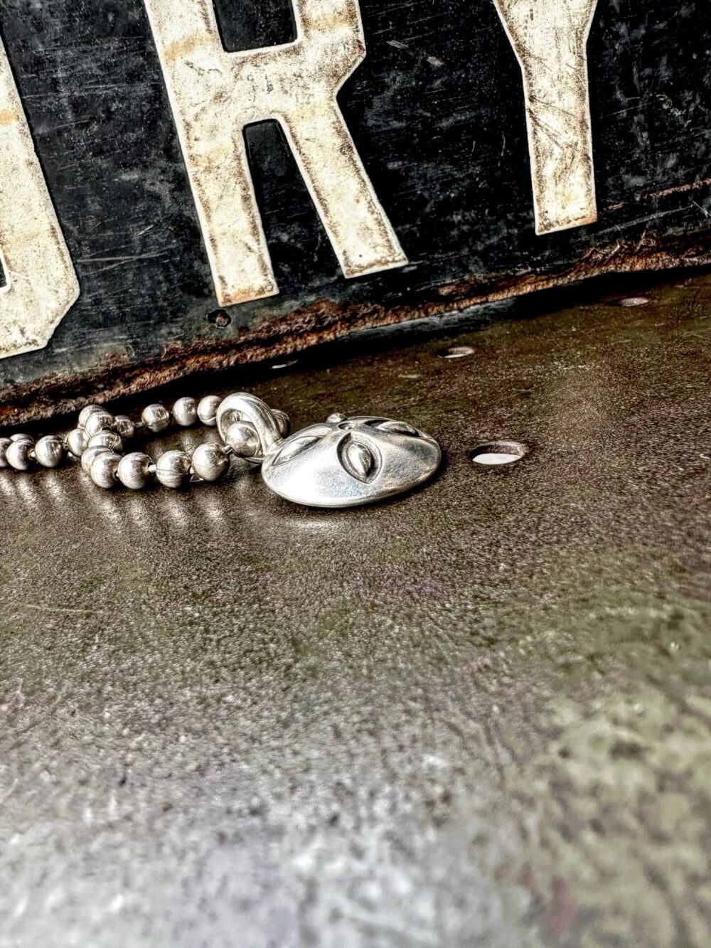 CELLMAN2DEERMES】 （MASAYOSHI）/ MK Repousse pendant &MK Repousse