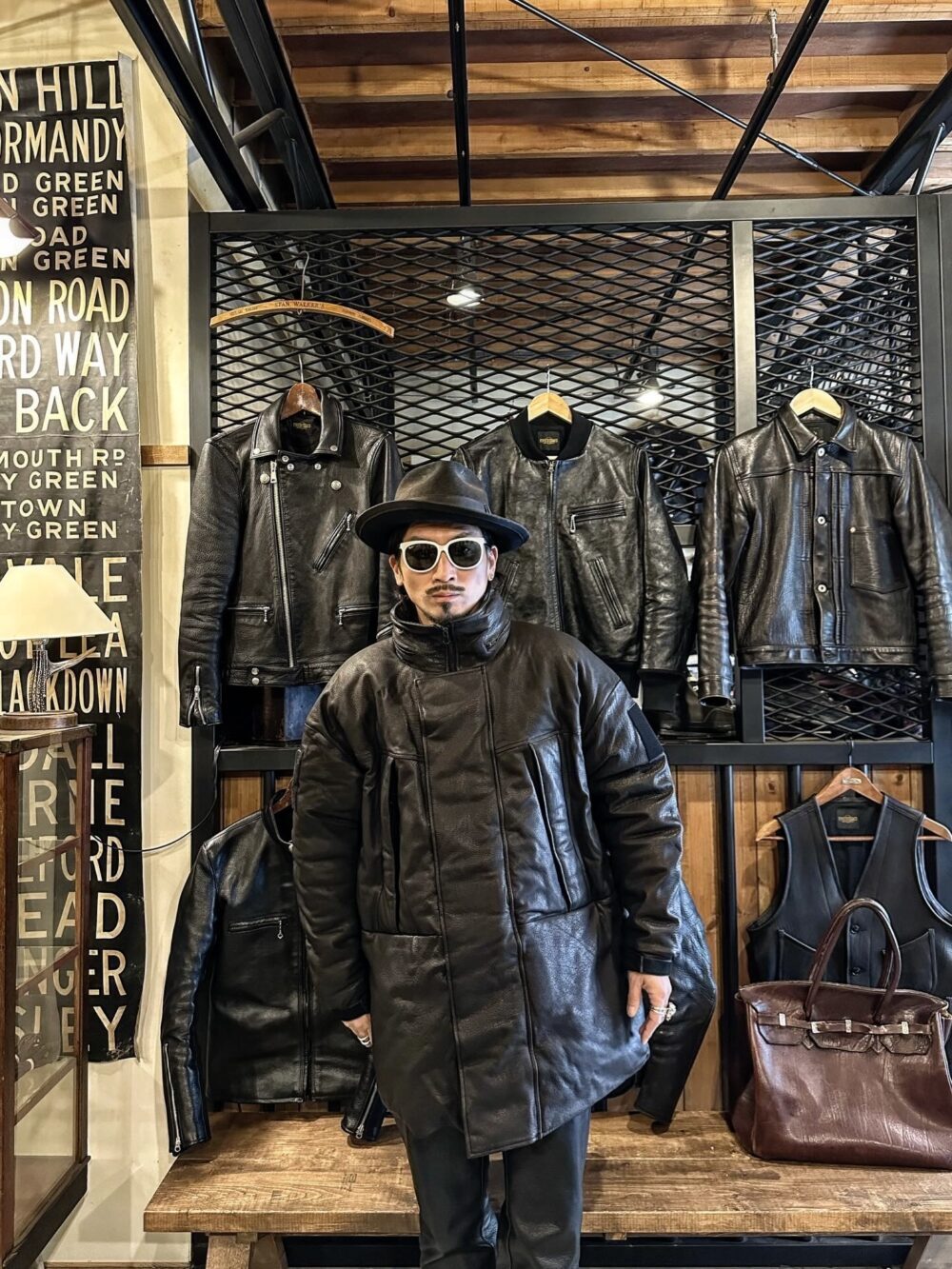 CWORKS【Len / レン】Leather MONSTER PARKA入荷！！ - Danny